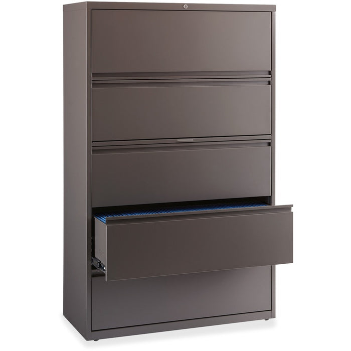 Lorell Fortress Series 42'' Lateral File - 5-Drawer