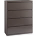 Lorell Fortress Series 42'' Lateral File - 4-Drawer