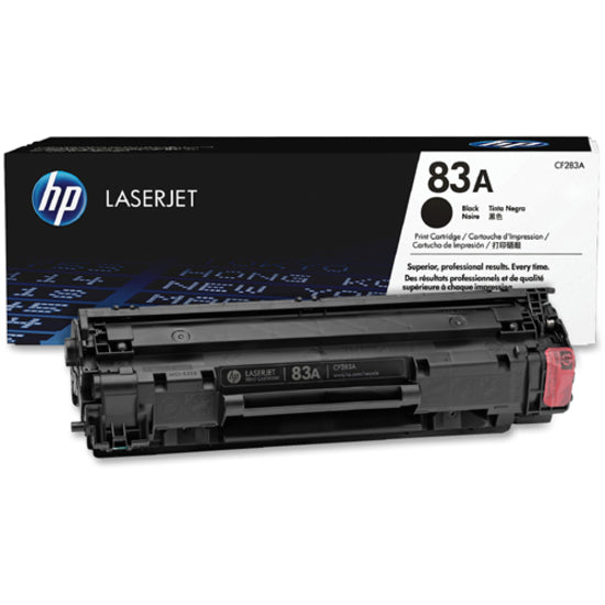 HP 83A (CF283A) Original Laser Toner Cartridge - Single Pack - Black - 1 Each