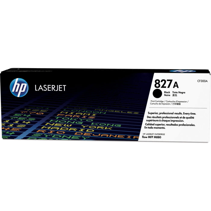 HP 827A (CF300A) Original Standard Yield Laser Toner Cartridge - Single Pack - Black - 1 Each