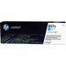 HP 827A (CF301A) Original Standard Yield Laser Toner Cartridge - Single Pack - Cyan - 1 Each