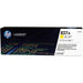 HP 827A (CF302A) Original Standard Yield Laser Toner Cartridge - Single Pack - Yellow - 1 Each