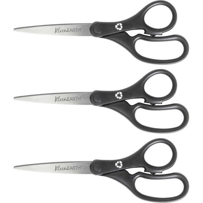 Westcott KleenEarth 8" Basic Recycled Straight Scissors