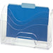 Officemate Clear Wave 2-way Desktop Organizer