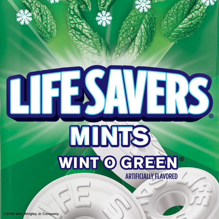 Wrigley Life Savers Mints Wint O Green Hard Candies