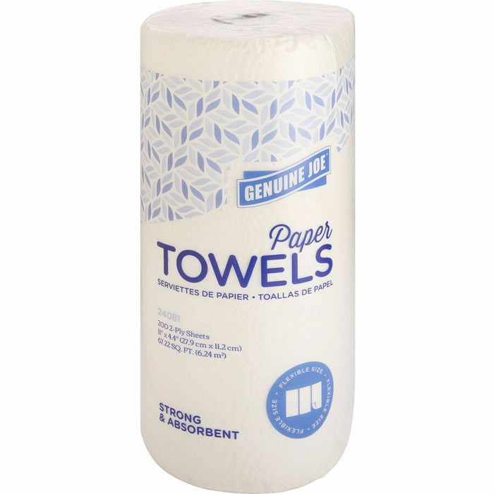 Genuine Joe Kitchen Roll Flexible Size Towels