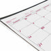 Brownline Vinyl Strip Monthly Desk Pad