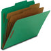 Smead 2/5 Tab Cut Letter Recycled Classification Folder