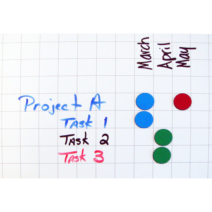 MasterVision Magnetic Color Coding Dots