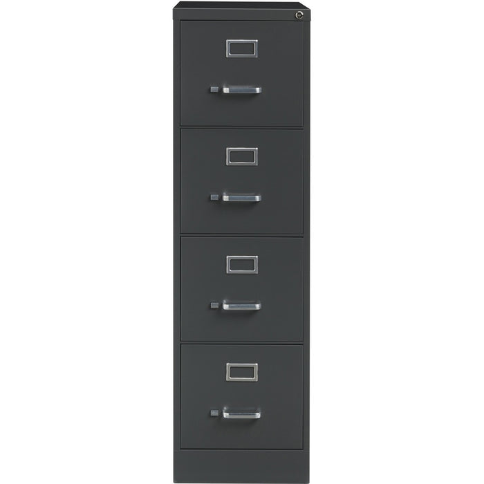 Lorell 26-1/2" Vertical File Cabinet - 4-Drawer