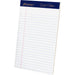 Ampad Gold Fibre Medium Ruled Perforated Remanufactured Jr. Legal Pads