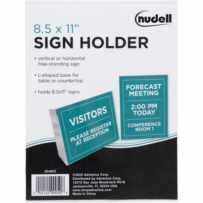 Golite nu-dell One-piece Sign Holder