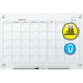 Quartet Infinity Magnetic Glass Dry-Erase Calendar Board