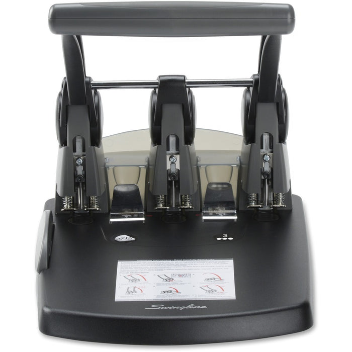 Swingline Extra-High Capacity 3-Hole Punch - Fixed Centers