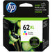 HP 62XL (C2P07AN) Original High Yield Inkjet Ink Cartridge - Cyan, Magenta, Yellow - 1 Each