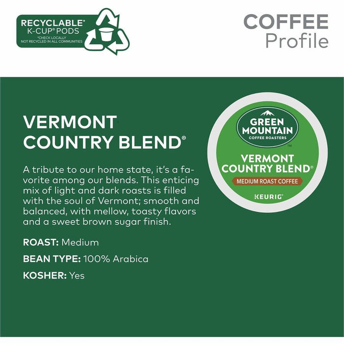 Green Mountain Coffee Roasters® K-Cup Vermont Country Blend Coffee
