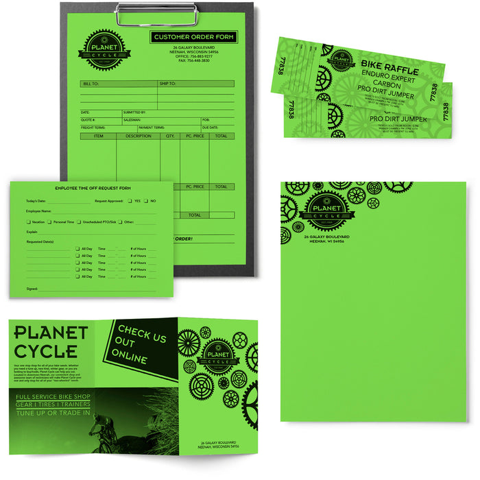 Astrobrights Color Paper - Lime Green