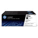 HP 83A (CF283AD) Original Laser Toner Cartridge - Dual Pack - Black - 2 / Carton