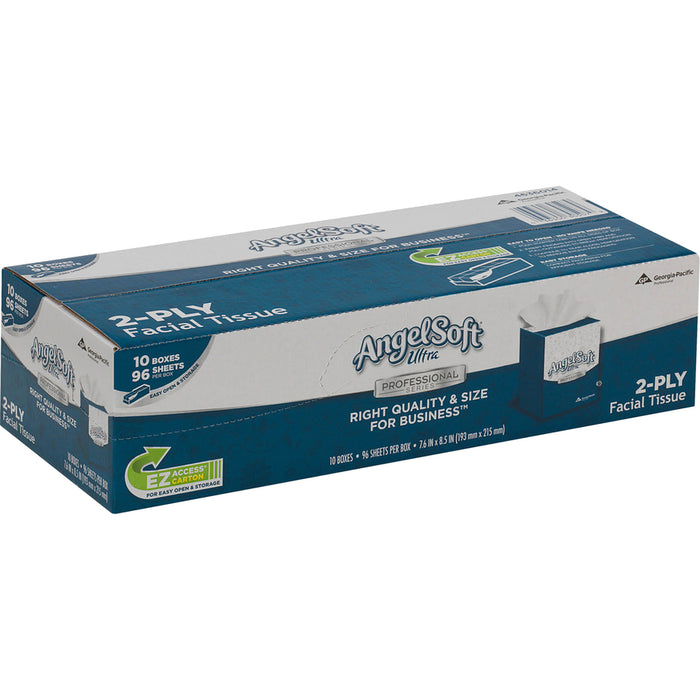 Angel Soft Ultra Professional Series Cube Box Facial Tissue