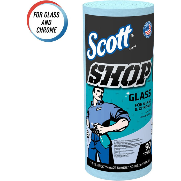 Scott Glass Cleaning Shop Towels