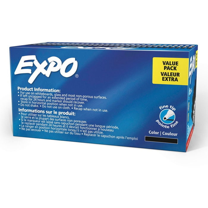 Expo Low-Odor Dry-erase Fine Tip Markers