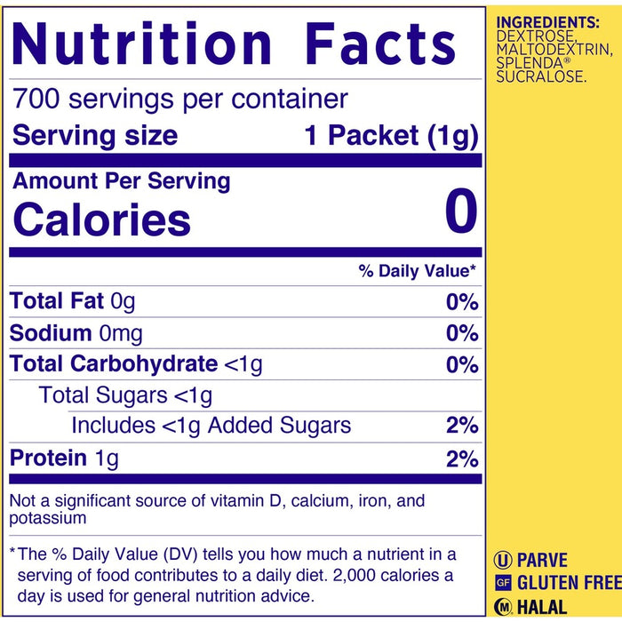 Splenda Single-serve Sweetener Packets