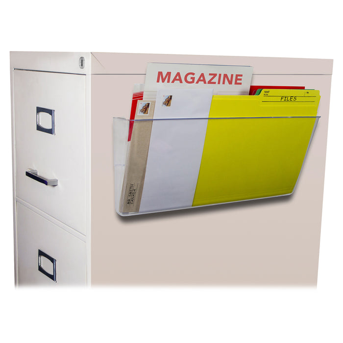 Storex Magnetic Wall File Pockets