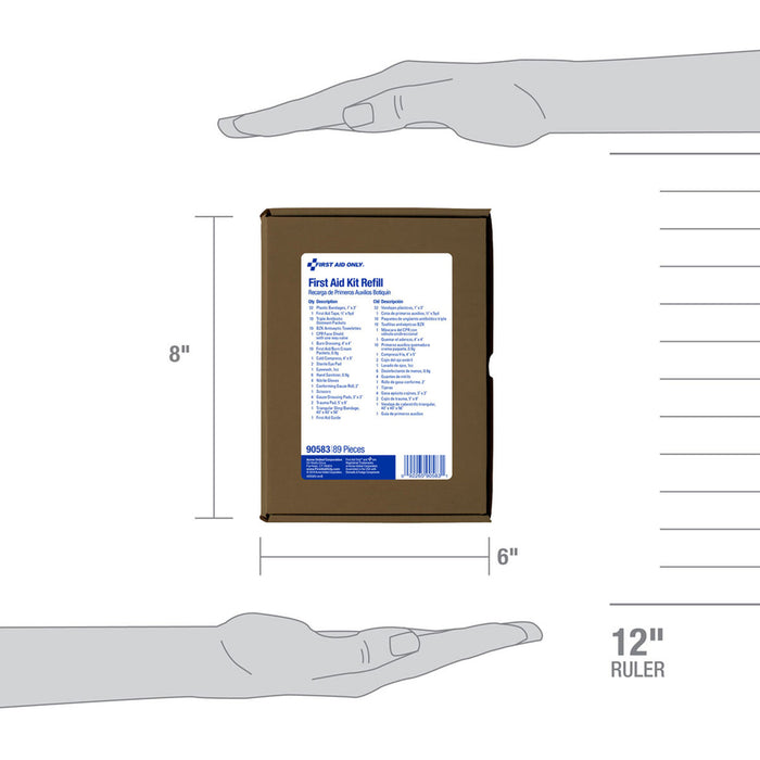 First Aid Only 25-Person Bulk First Aid Refill - ANSI Compliant