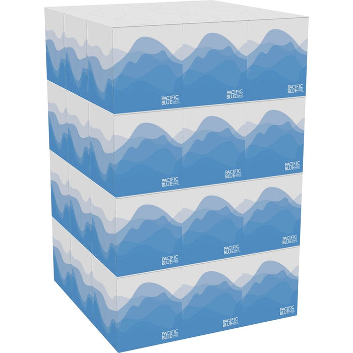 Pacific Blue Select Facial Tissue by GP Pro - Cube Box