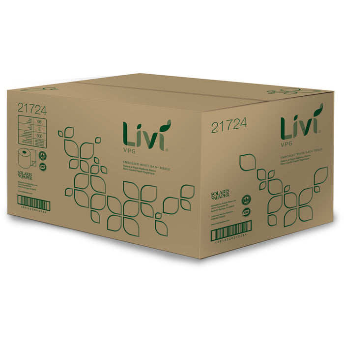 Livi Solaris Paper Two-ply Bath Tissue