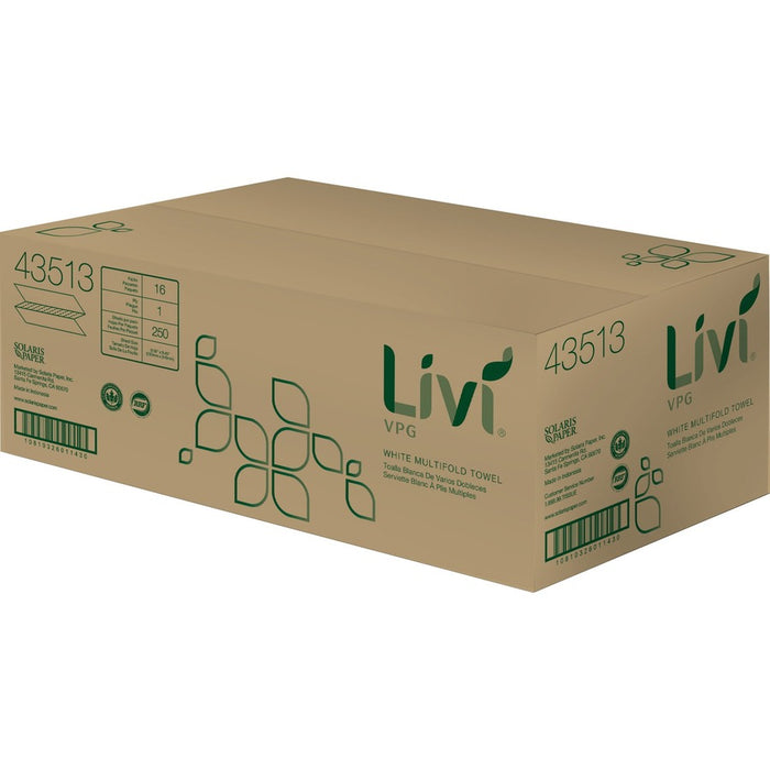 Livi Solaris Paper Multifold Paper Towels