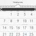 At-A-Glance Contemporary 3-Month Vertical Wall Calendar