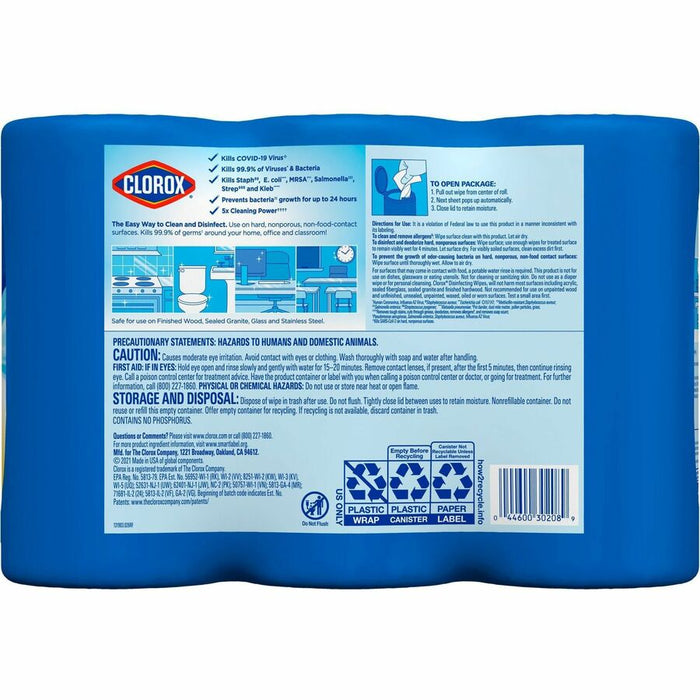 Clorox Disinfecting Bleach Free Cleaning Wipes Value Pack