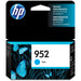 HP 952 Original Inkjet Ink Cartridge - Cyan - 1 Each