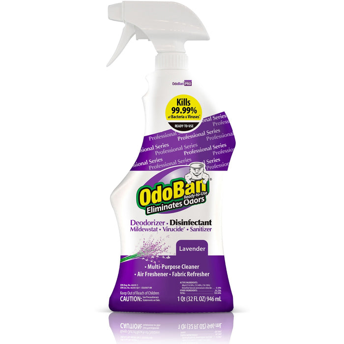 OdoBan Lavender Deodorizer Disinfectant Spray