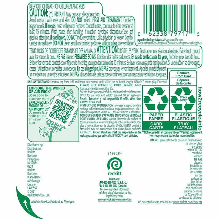 Air Wick Scented Oil Warmer Refill