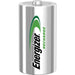 Energizer Recharge Universal Rechargeable C Battery 2-Packs