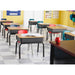 Lorell 18" Seat-height Stacking Student Chairs