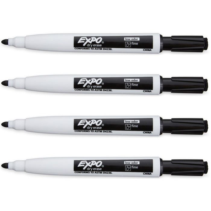 Expo Eraser Cap Fine Magnetic Dry Erase Markers