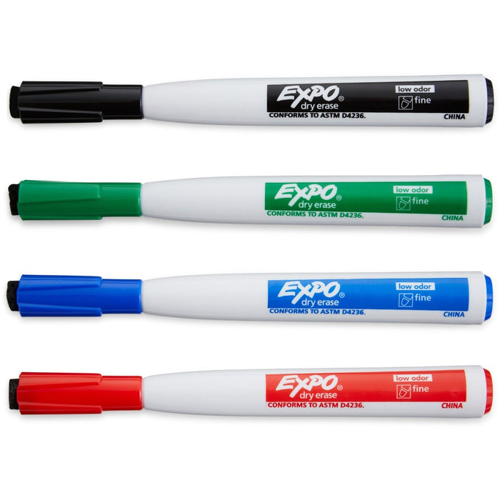 Expo Eraser Cap Fine Magnetic Dry Erase Markers