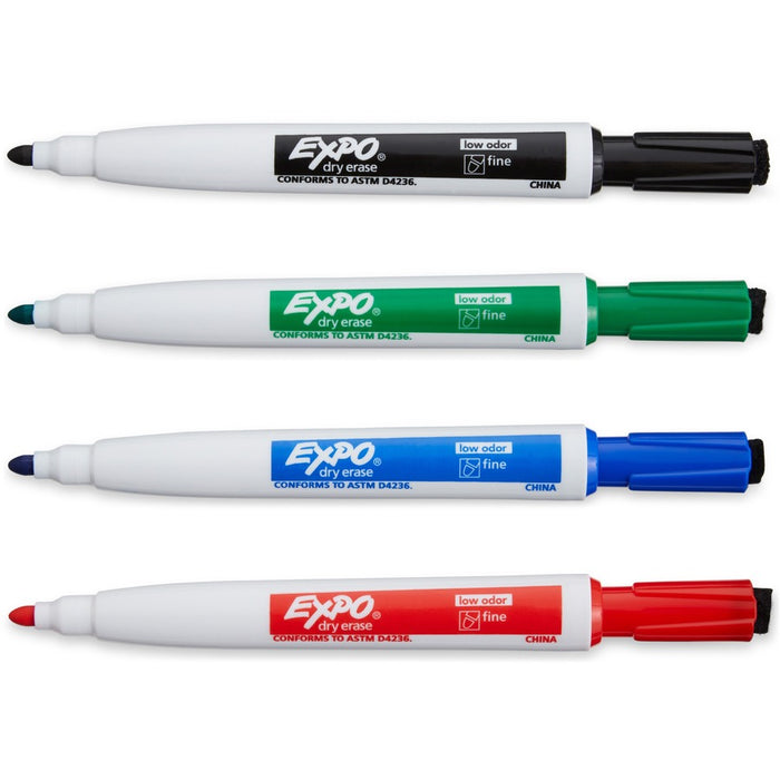 Expo Eraser Cap Fine Magnetic Dry Erase Markers