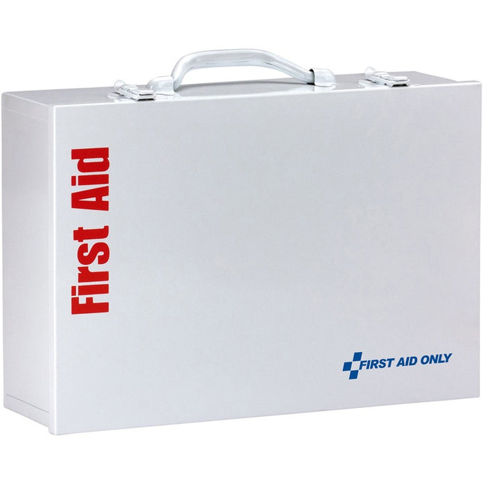 First Aid Only 2-Shelf First Aid Cabinet with Medications - ANSI Compliant