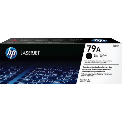 HP 79A Original Laser Toner Cartridge - Black - 1 Each