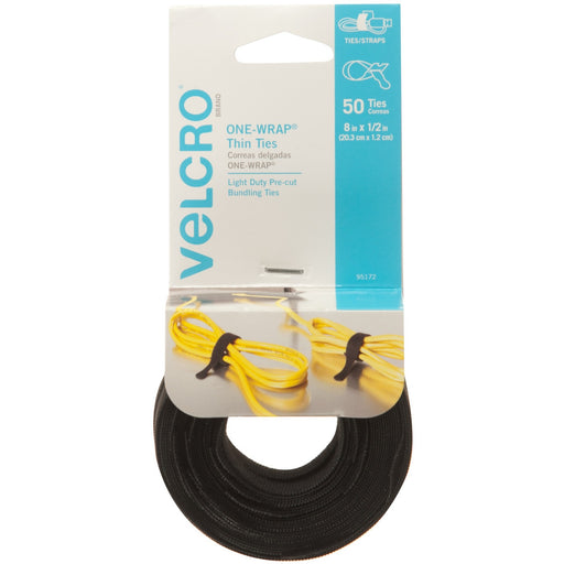 VELCRO® One Wrap Light-duty Thin Bundling Ties
