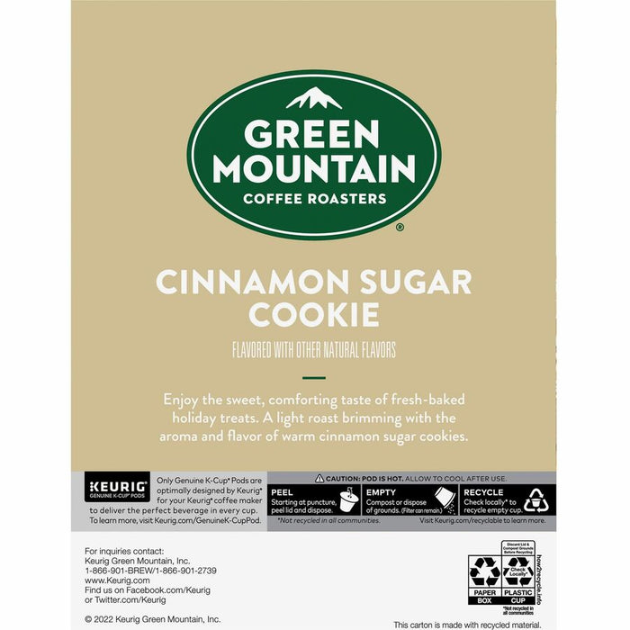 Green Mountain Coffee Roasters® K-Cup Cinnamon Sugar Cookie Coffee
