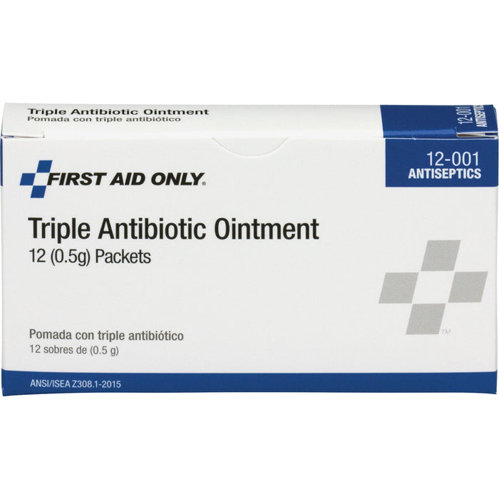 First Aid Only Triple Antibiotic Ointment Packets