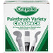 Crayola 3-Tip Paintbrush Variety Classpack