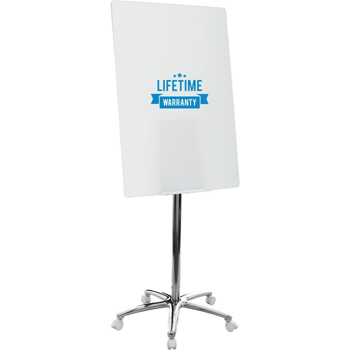 MasterVision Super Value Glass Mobile Easel