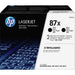 HP 87X (CF287XD) Original High Yield Laser Toner Cartridge - Black - 2 / Carton