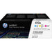 HP 410A (CF251AM) Original Standard Yield Laser Toner Cartridge - Cyan, Magenta - 3 / Carton